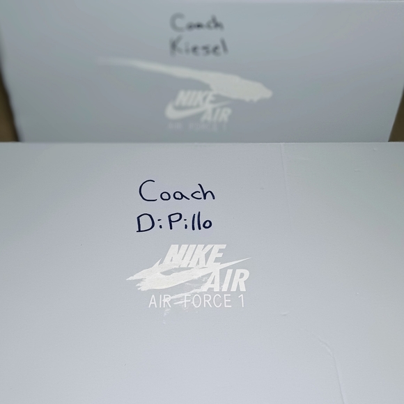 Nike Air Force 1 '07 Kay Yow Custom Made Women's Size 13.5 Men's Size 12 - Picture 10 of 12